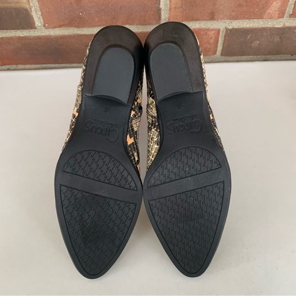 Circus by Sam Edelman Womens Garth Animal Print Western Ankle Boots US 7.5 M NEW - Picture 10 of 10